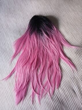 Pink Ombre Long Women’s Lace Front Wig